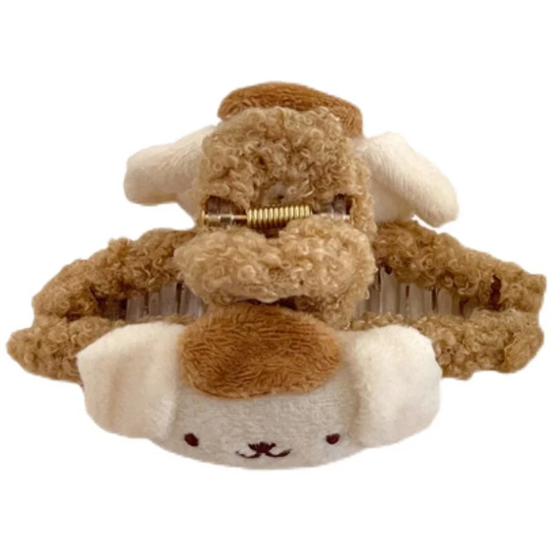 Cartoon Cloud Plush Hair Claw Clips - Image 6