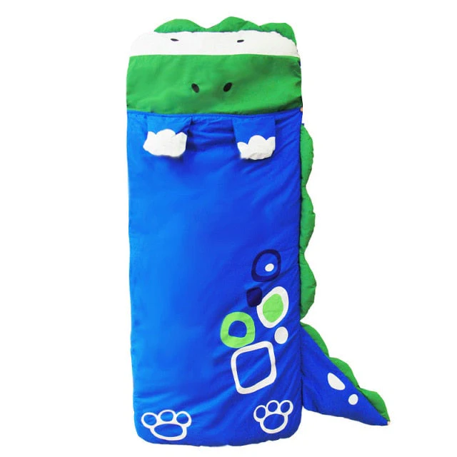 Cartoon Dinosaur Kid Sleeping Bag - Image 4