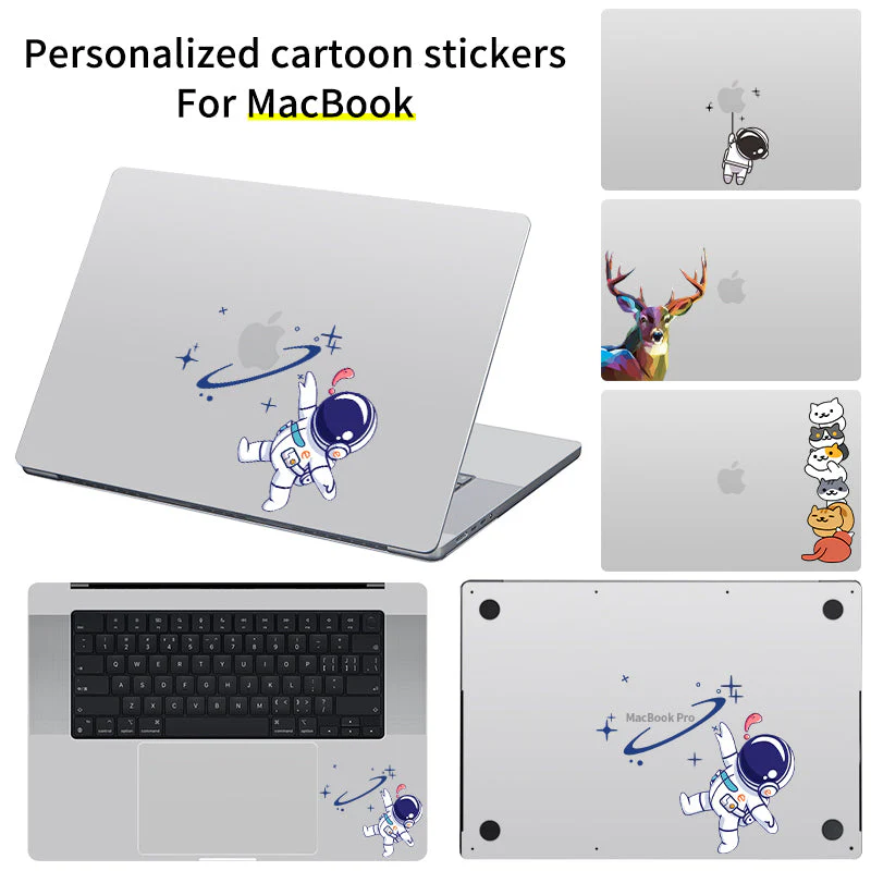 Cartoon Kingdom MacBook Decal Stickers - Image 6