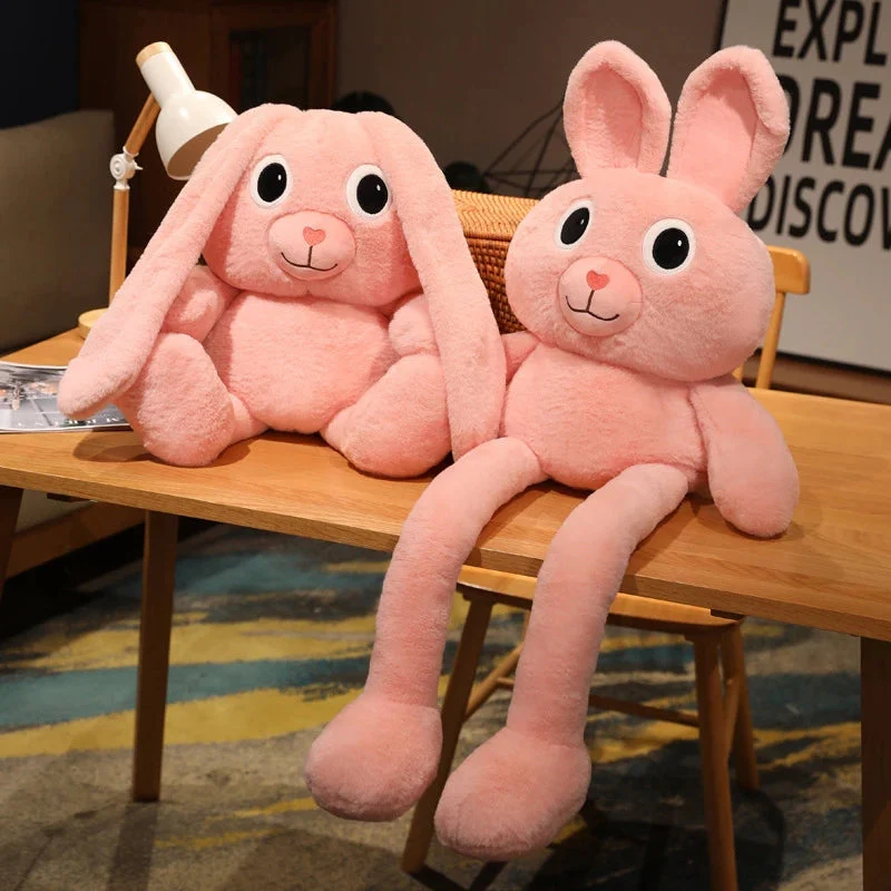 Cartoon Rabbit Extendable Plush Toy - Image 3