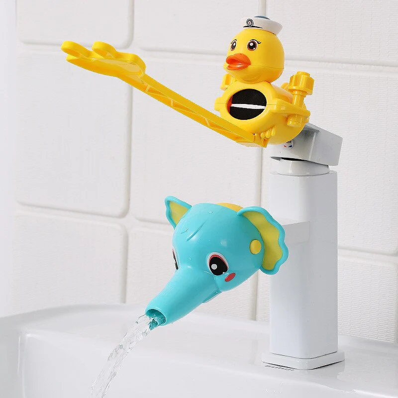 Cartoon Splash Proof Kids Faucet Extender - Image 13