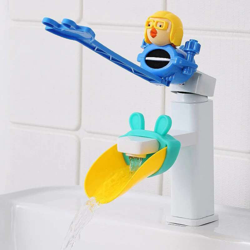 Cartoon Splash Proof Kids Faucet Extender - Image 14