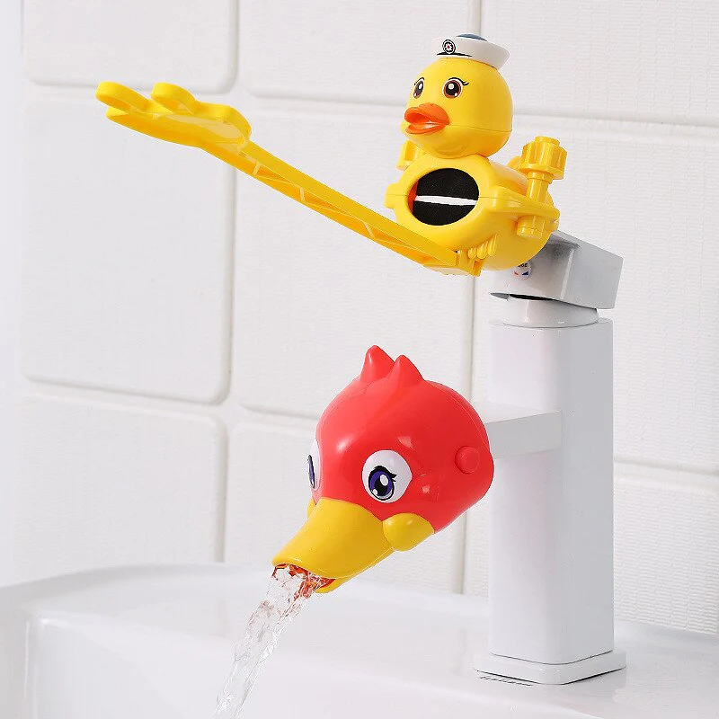Cartoon Splash Proof Kids Faucet Extender - Image 16