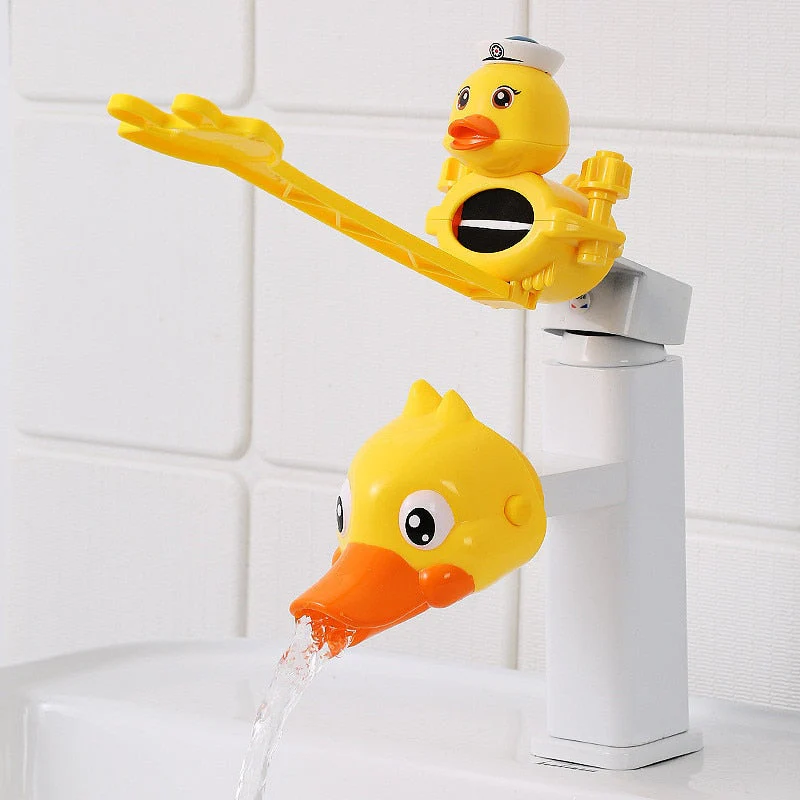 Cartoon Splash Proof Kids Faucet Extender - Image 18