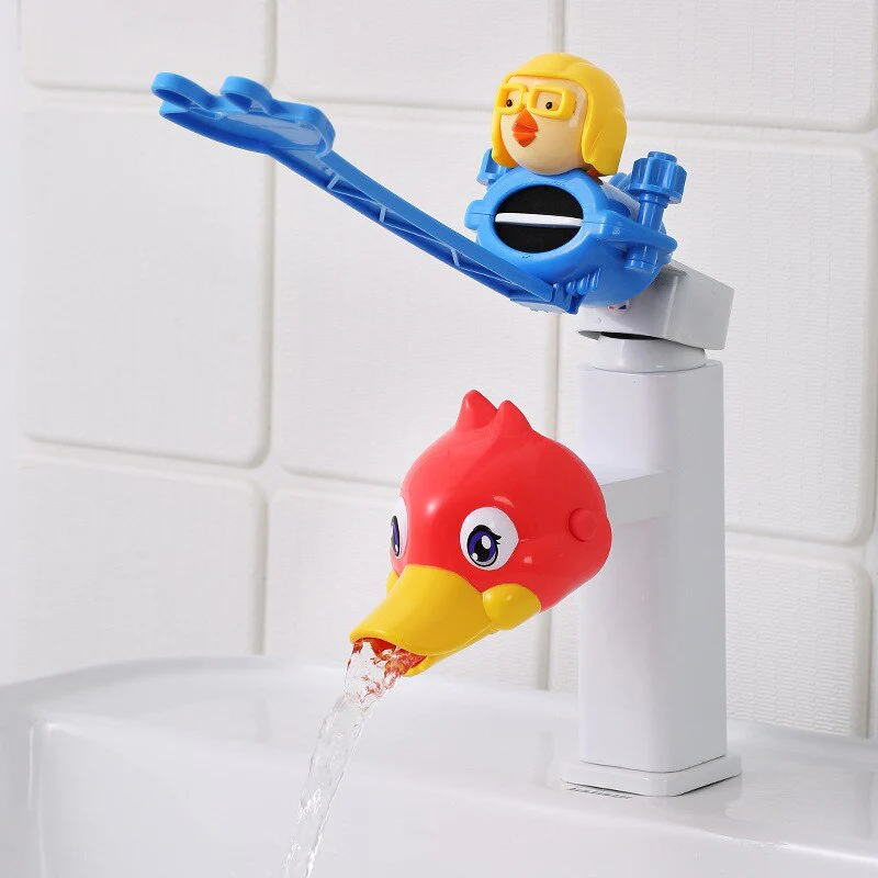 Cartoon Splash Proof Kids Faucet Extender - Image 19