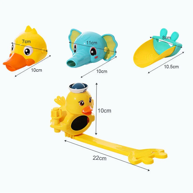 Cartoon Splash Proof Kids Faucet Extender - Image 5