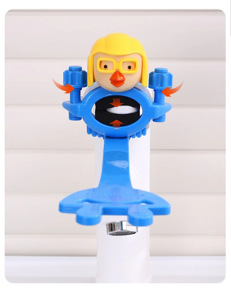 Cartoon Splash Proof Kids Faucet Extender - Image 9