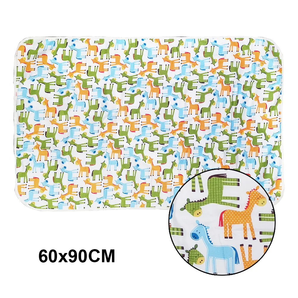 Cartoon Waterproof Reusable Changing Mat - Image 6