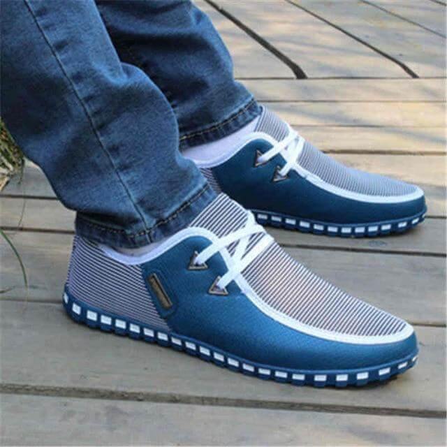 Casual Lace-up Breathable Lace-up Men Shoes - Image 5