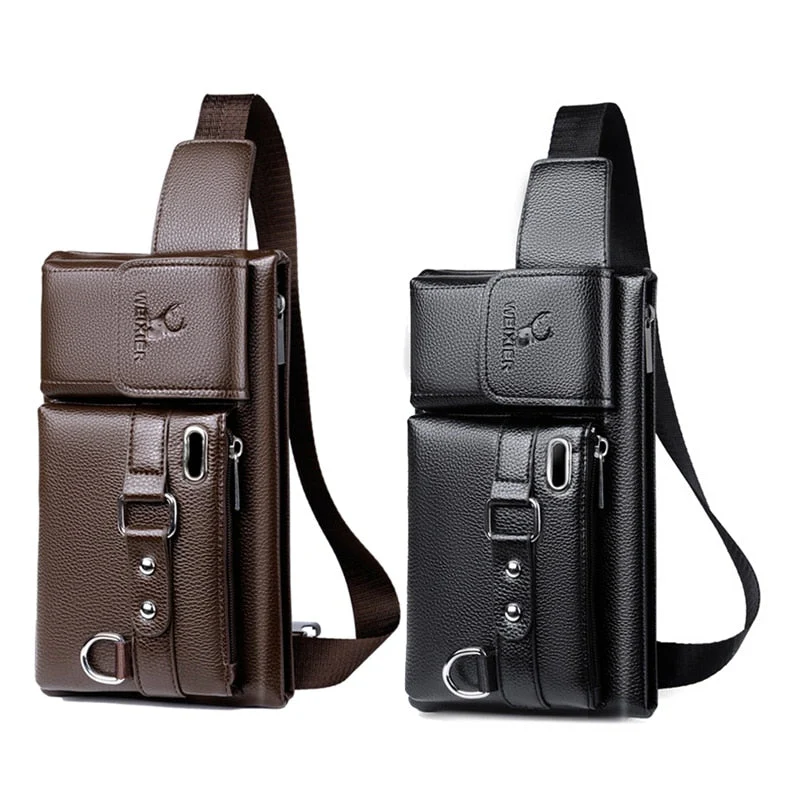 Casual Messenger Single-Shoulder Wallet Bag - Image 7