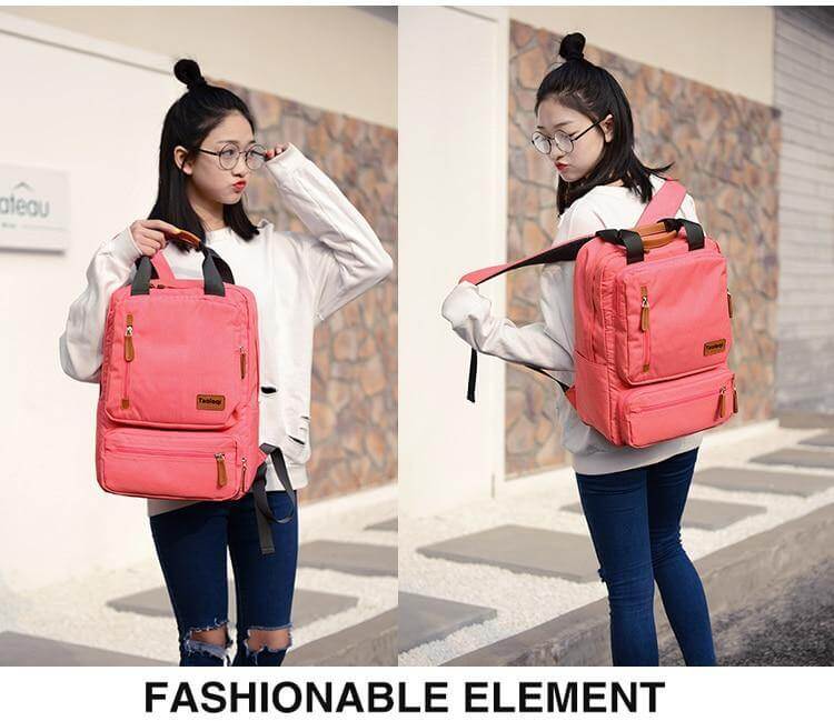 Casual Oxford High Capacity Business Anti-Theft Backpack - Image 24