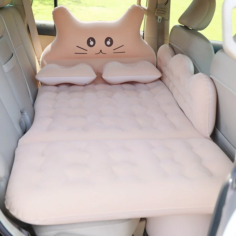 Cat Inflatable Car Back Seat Bed - Image 3