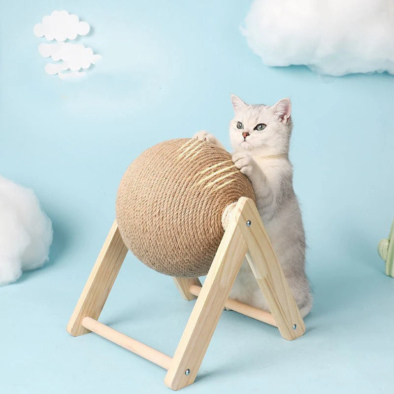 Cat Interactive Toy Scratcher Ball - Image 3