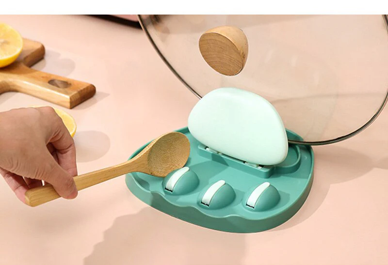 Cat Paw Wall-Mounted Pot Lid Holder Rack - Image 10
