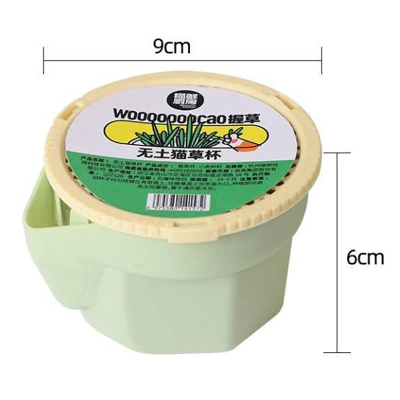 Cat Snack Mint Planting Pot - Image 6