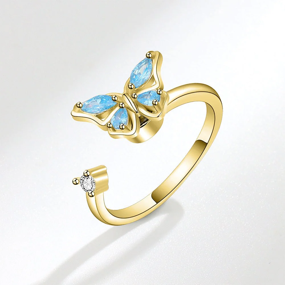 Celestial Galaxy Rotatable Ring - Image 5