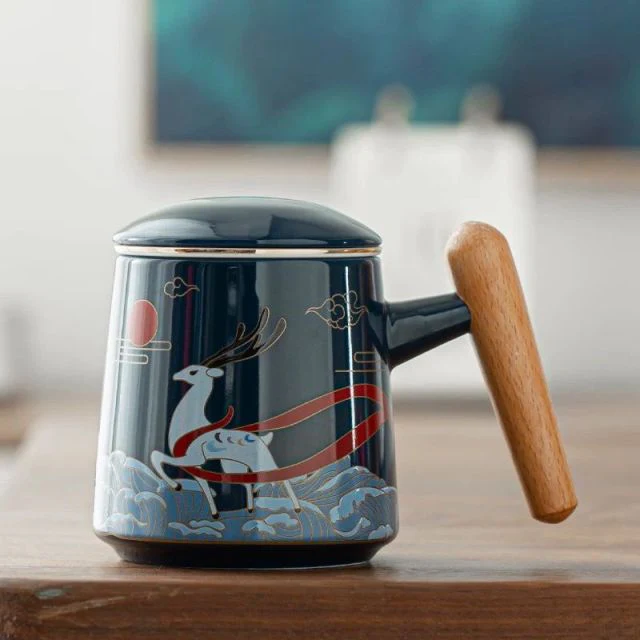Ceramic Artsy Tea Cup - Image 12