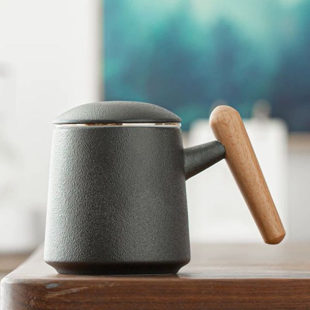 Ceramic Artsy Tea Cup - Image 7