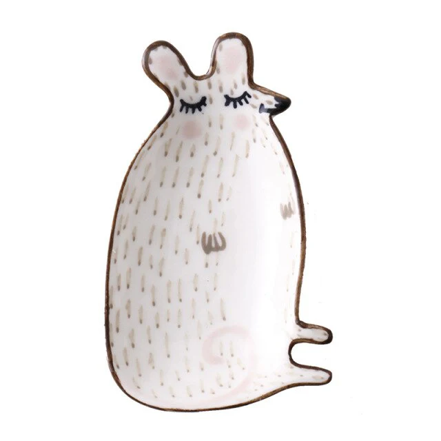 Ceramic Creative Cute Animal Breakfast Plates - Image 13
