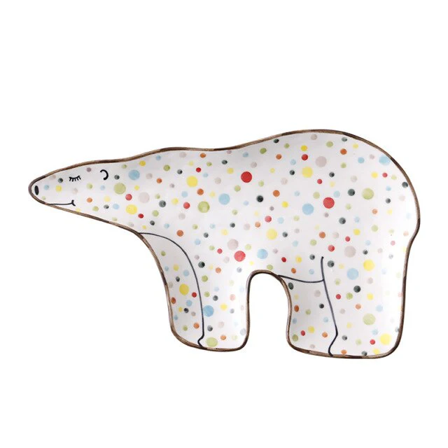 Ceramic Creative Cute Animal Breakfast Plates - Image 15
