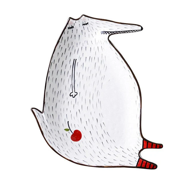 Ceramic Creative Cute Animal Breakfast Plates - Image 9