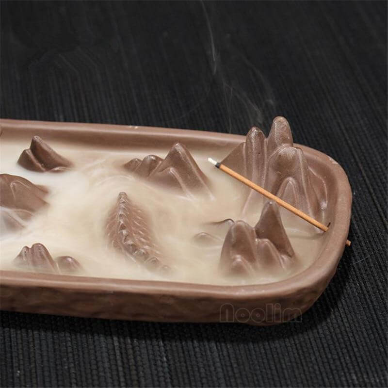 Ceramic Dragon Censer Smoke Backflow Incense Burner - Image 5