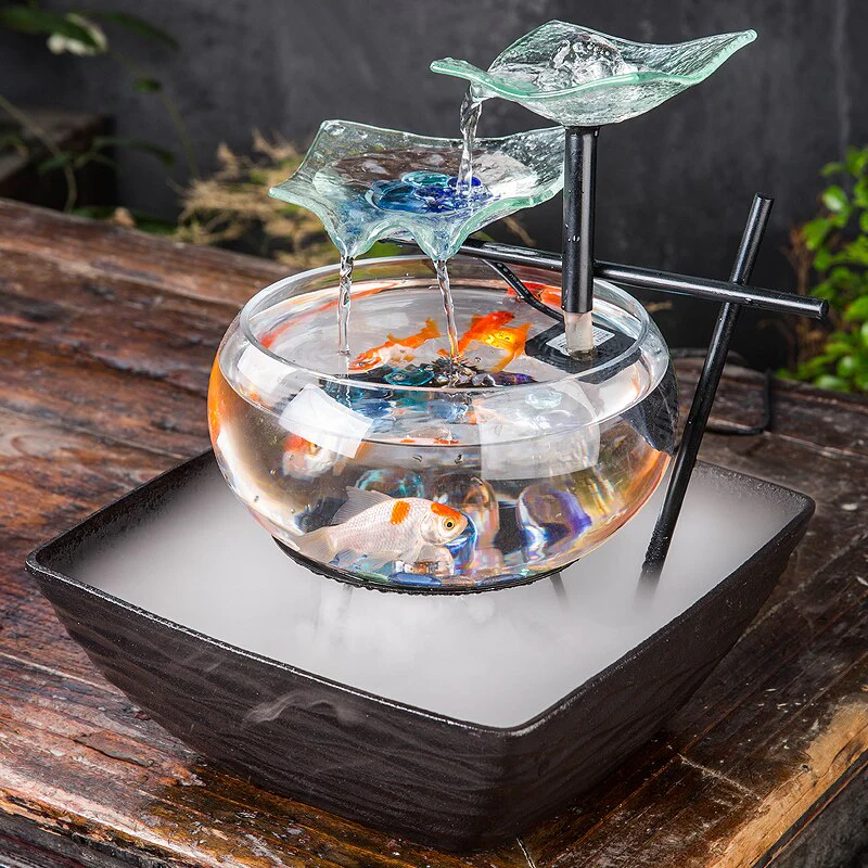 Ceramic Fountain Creative Fish Tank - Image 2