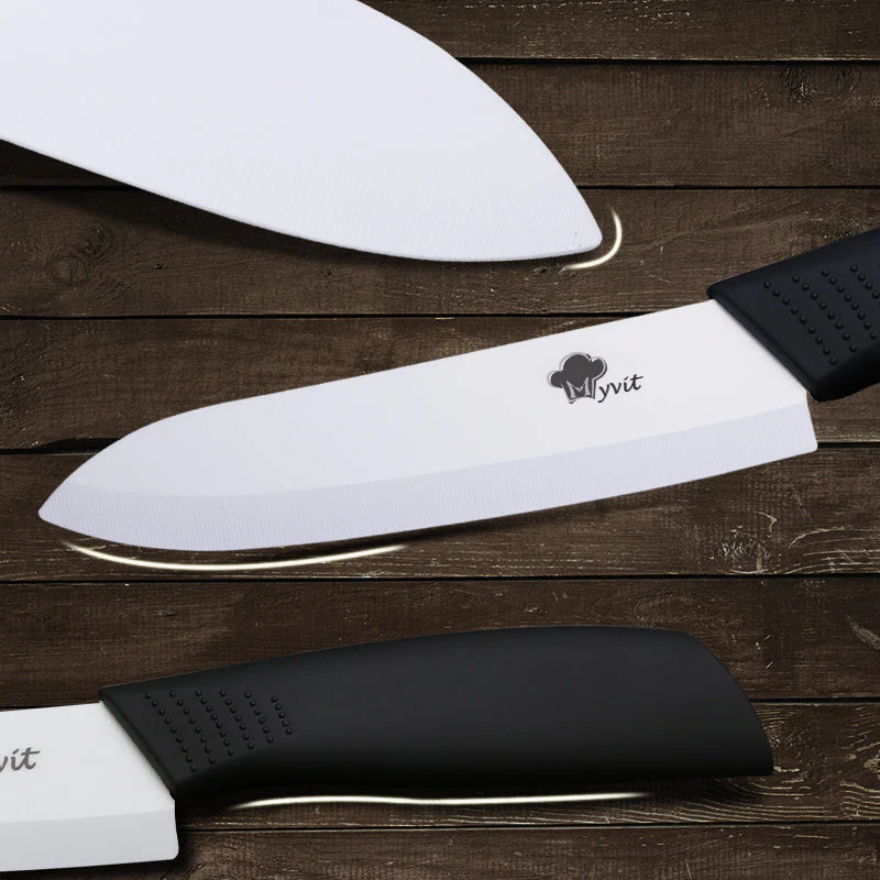 Ceramic Kitchen Chef Mastery Knife Set - Image 4