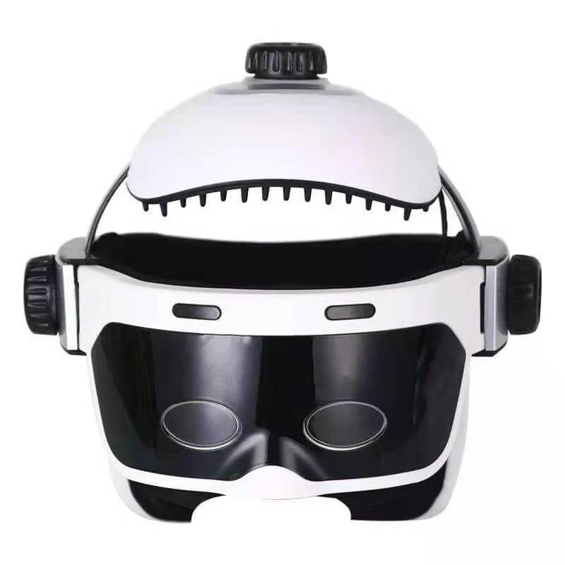 Chargeable Electric Heating Head Eye Massage Helmet - Image 6