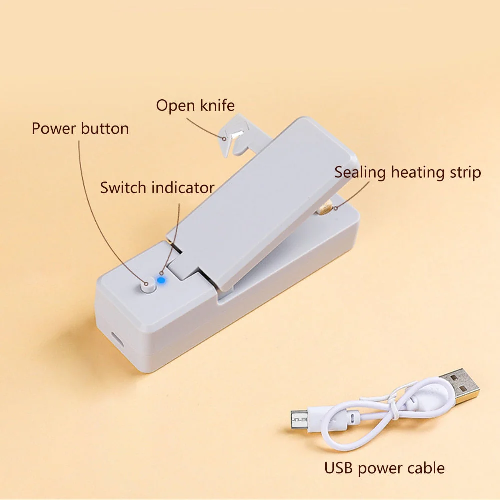 Chargeable USB Bag Sealer - Image 3