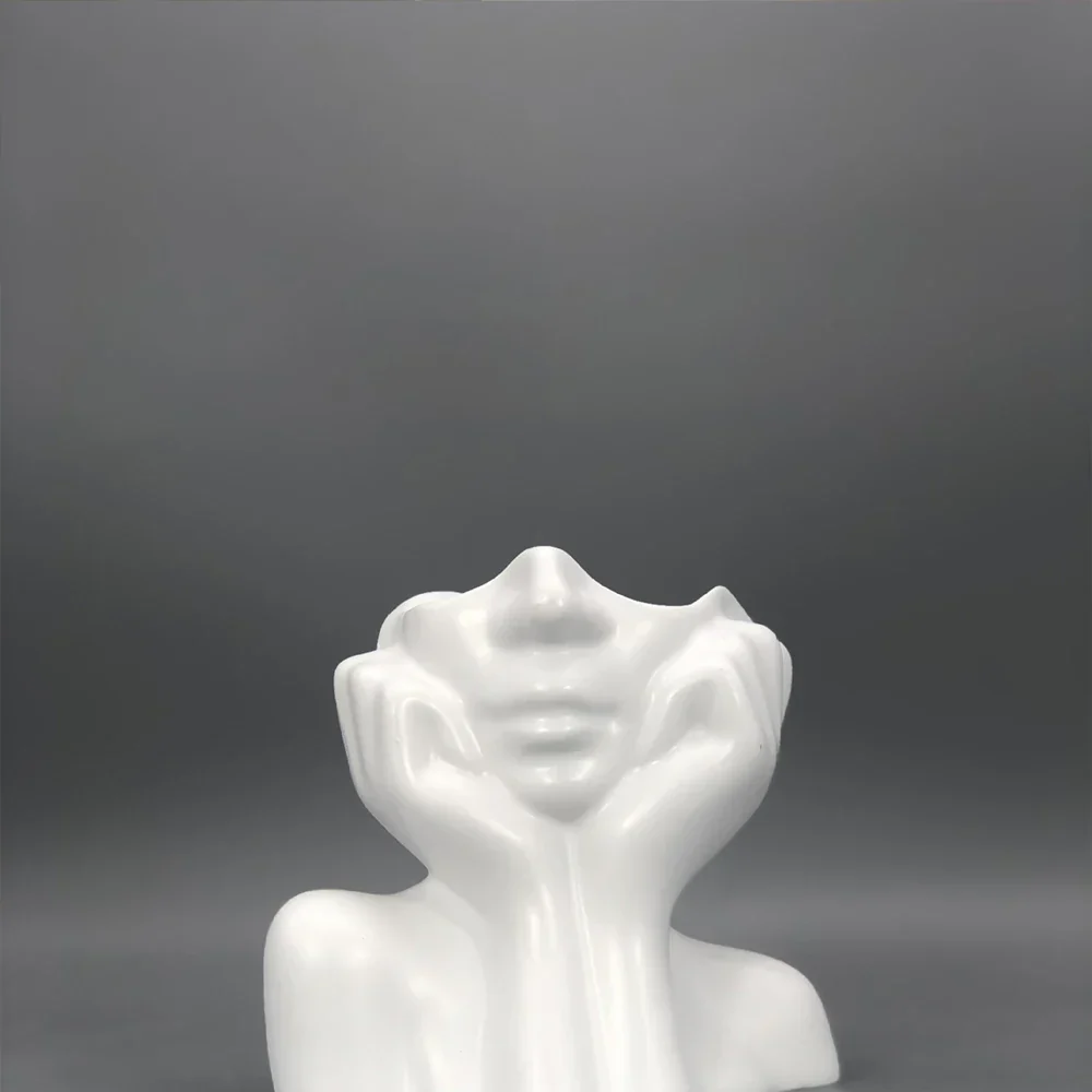 Cheerful Lucky Flower Pot Sculpture - Image 5