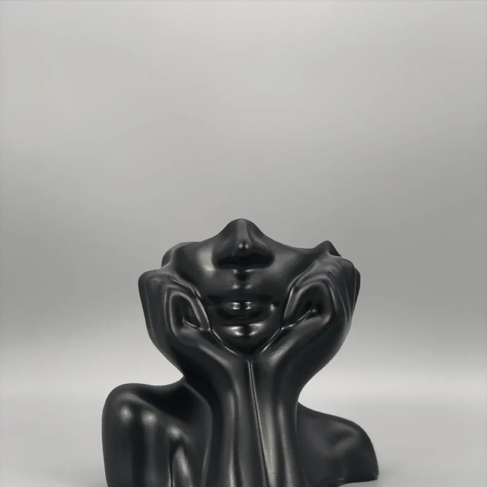 Cheerful Lucky Flower Pot Sculpture - Image 6