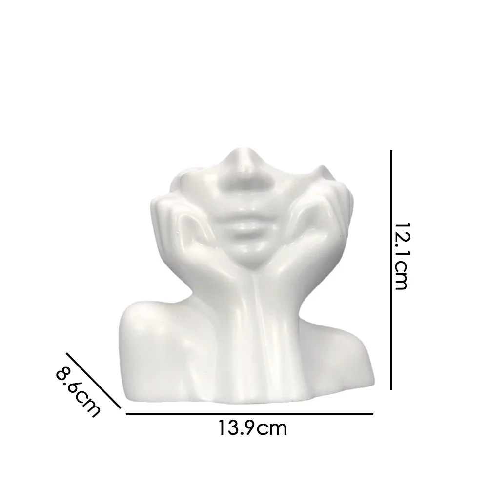 Cheerful Lucky Flower Pot Sculpture - Image 8