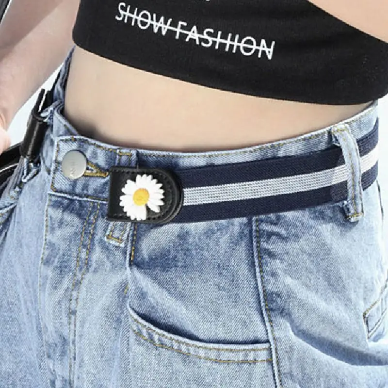 Chic Elastic Buckleless Women Elastic Belt - Image 4