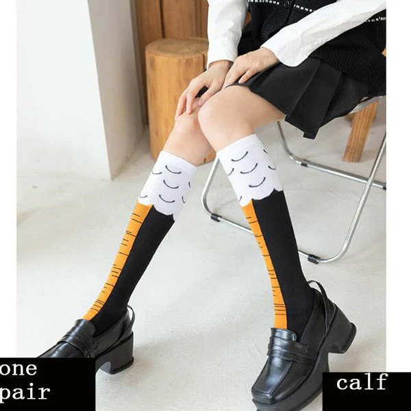 Chicken Leg Funny Socks - Image 7