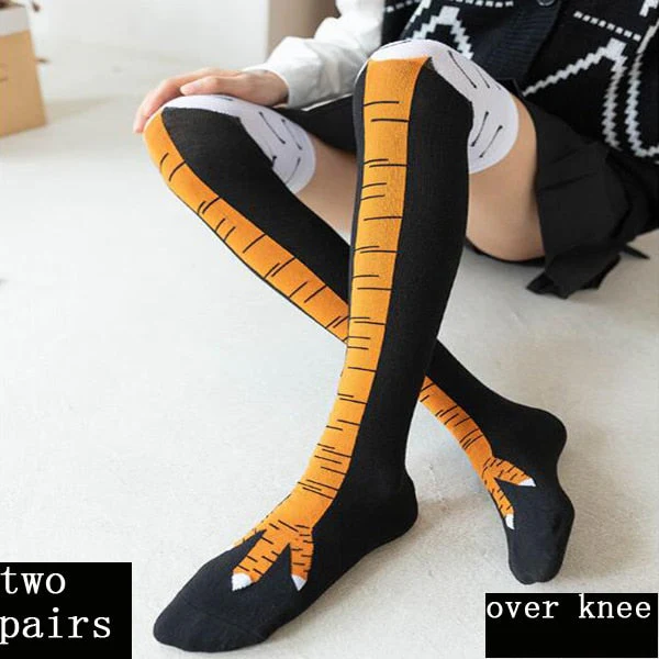 Chicken Leg Funny Socks - Image 8