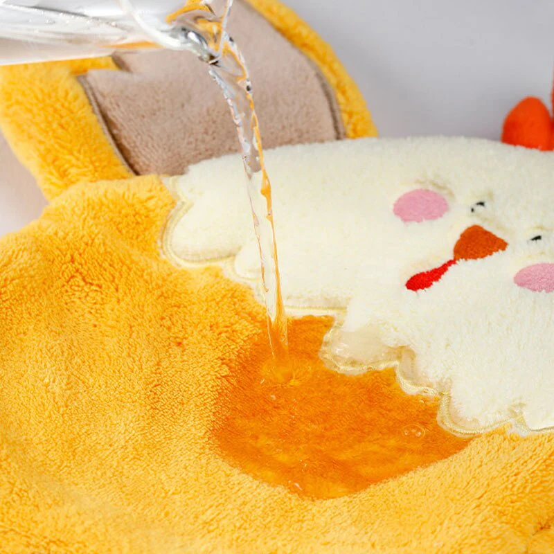 Chicken Shaped Quick Drying Hand Towel - Image 3