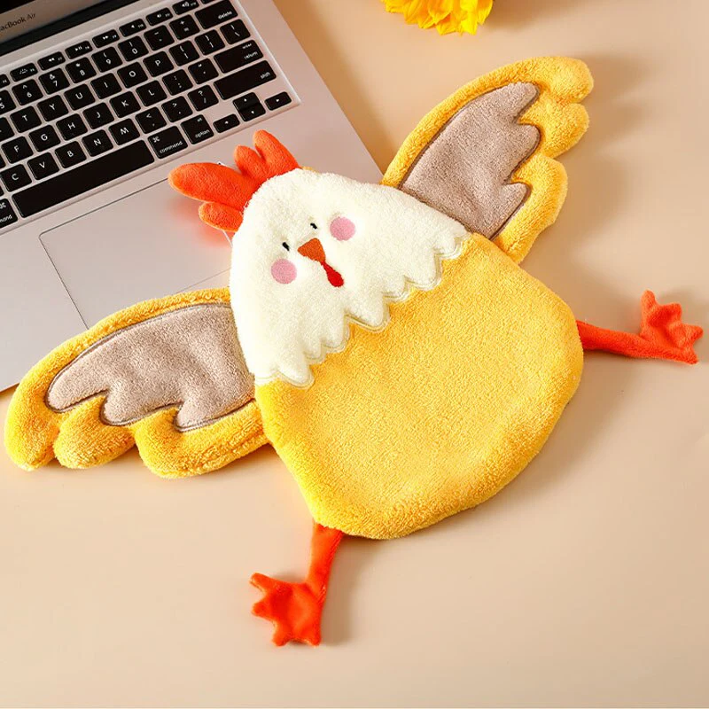 Chicken Shaped Quick Drying Hand Towel - Image 6