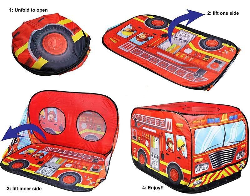 Children Outdoor Foldable Playhouse Tent - Image 6