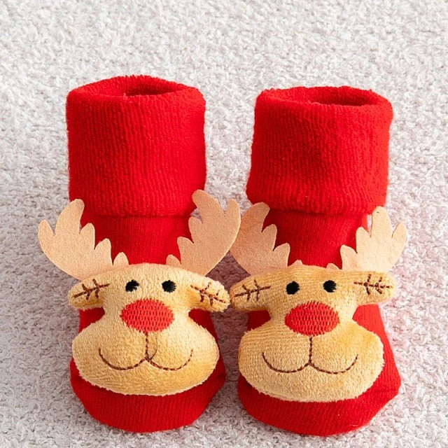 Children Santa Christmas Socks - Image 2