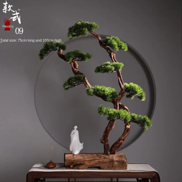 Chinese Zen Root Carving Landscape Home Decor - Image 4
