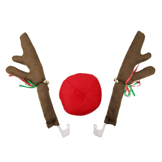 Christmas Deer Antlers Car Decor - Image 7