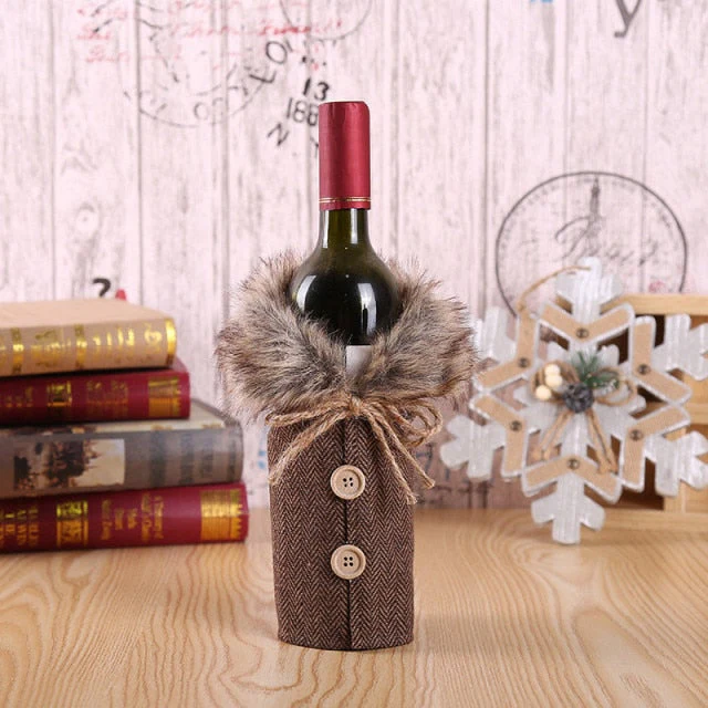 Christmas Santa Bottle Cover - Image 11