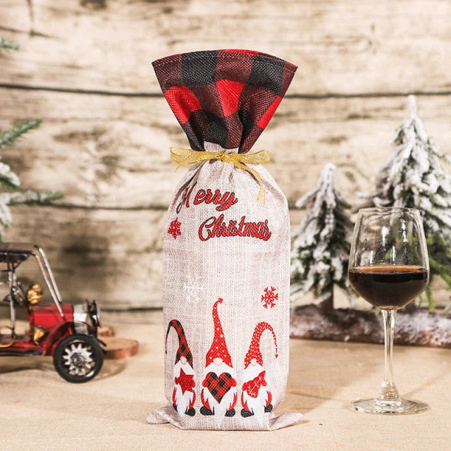 Christmas Santa Bottle Cover - Image 19