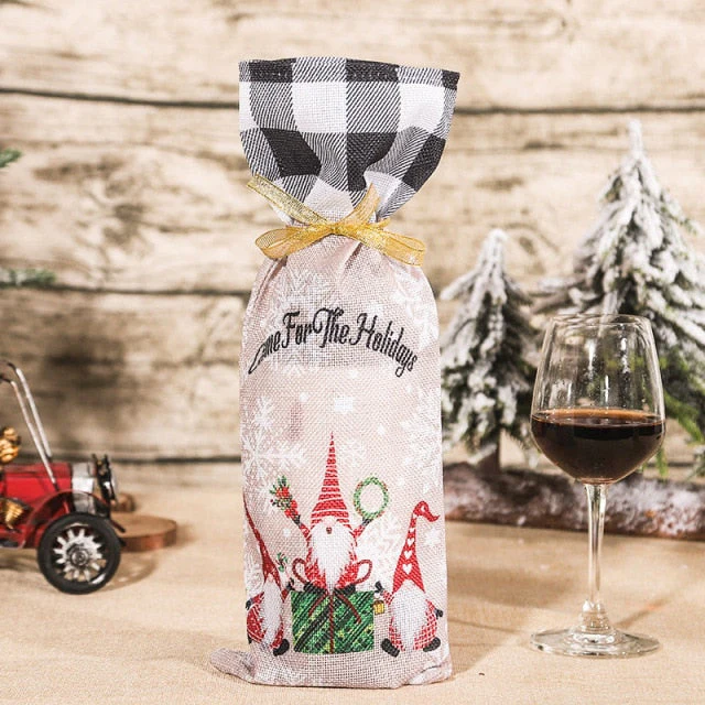 Christmas Santa Bottle Cover - Image 21