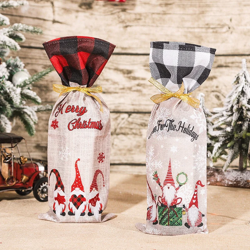 Christmas Santa Bottle Cover - Image 24