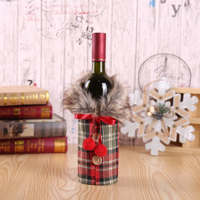 Christmas Santa Bottle Cover - Image 25