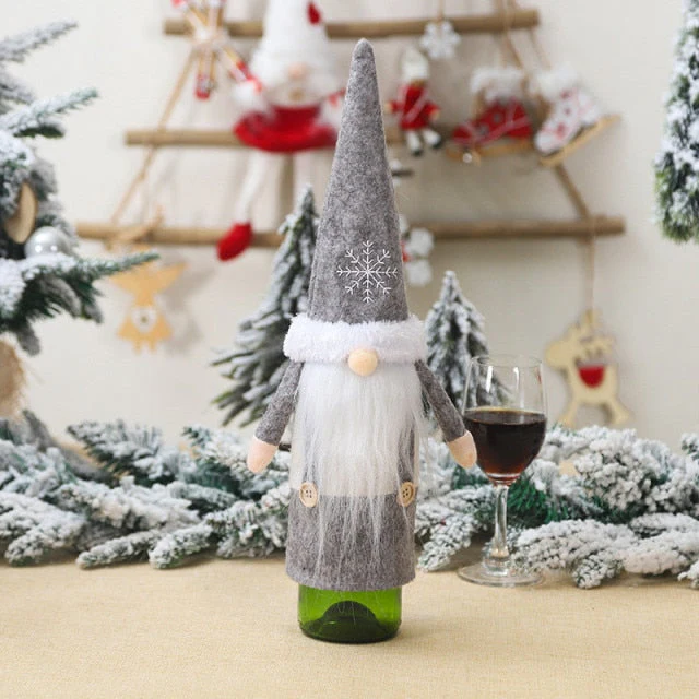 Christmas Santa Bottle Cover - Image 30