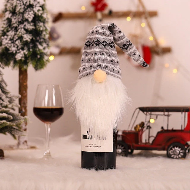 Christmas Santa Bottle Cover - Image 35