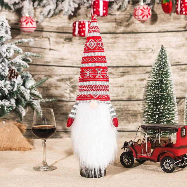 Christmas Santa Bottle Cover - Image 36